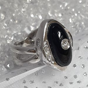 Eyesky Onice oro bianco 18 kt GR 14,4 - immagine 5