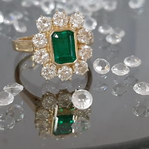 Smeraldo colombia "muzo" diamanti naturali