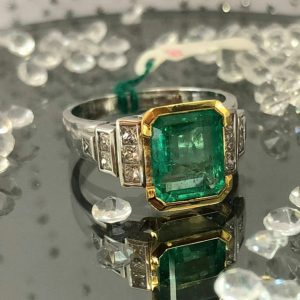 SMERALDO COLOMBIA "MUZO" "CHIVOR" Diamanti naturali - immagine 4